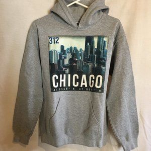 Bowery Supply Co. Chicago Grey Hoodie